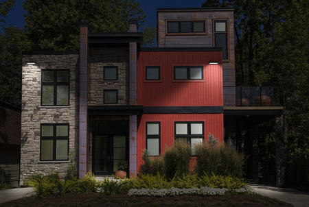 LED reflektor venkovní 20W 1800lm 4000K IP65 černý se senzorem pohybu a soumraku Essentials Ledvance