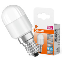 LED žárovka E14 T26 2.3W = 20W 200lm 6500K Studená bílá 160° OSRAM STAR