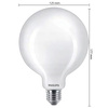 Globe E27 G120 LED žárovka 10.5W = 100W 1521lm 4000K Neutrální bila Filament Milky PHILIPS