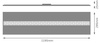 LED panel Stropní světlo 27,5W 4000lm 4000K Neutrální zapuštěné černé 120x30cm Louver Ledvance