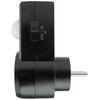 PIR pohybový a soumrakový senzor pro 120° zásuvku 9m Indoor Black