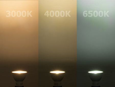 Žárovka LED GU10, 6W = 50W 580lm 6500K Studená bílá 36° LUMILED