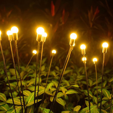 Solární lampa Pampeliška Kuličky, 3000K IP44 70cm TULIO LUMILED