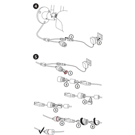 COSMO Z2 IP65 Full HD 2Mpx venkovní kamera Tuya SMART WIFI GOLDLUX (Polux) PIR