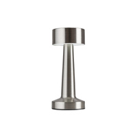 Dekorativní stolní noční lampa 2,7W 40lm 3000-6000K CCT stříbrná Moderní Senan Rabalux