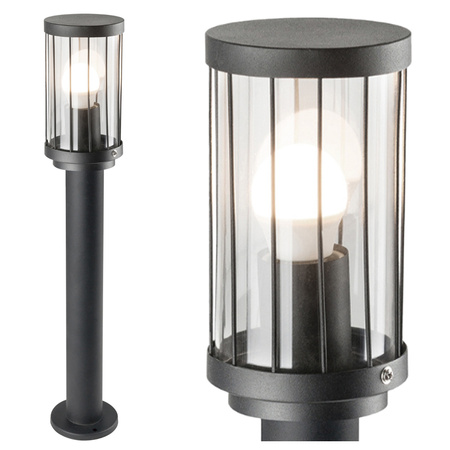 Venkovní zahradní stojací lampa 50cm FIORD E27 GOLDLUX (Polux)
