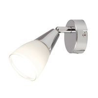 Nástěnné bodové svítidlo E14 Chrome Modern Nicolette 6767 Rabalux
