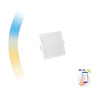 Zapuštěný čtvercový LED panel 6W CCT ALGINE SPECTRUM Smart TUYA WiFi Dimmable