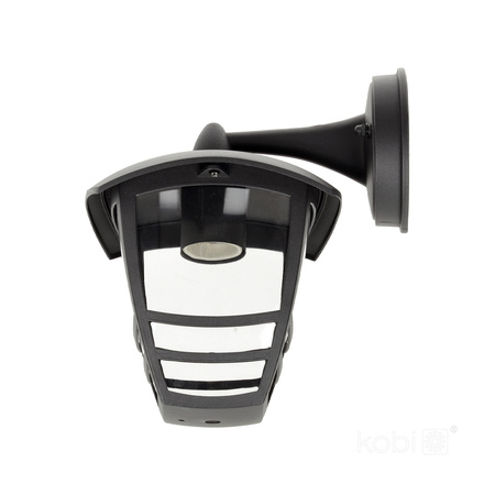 Venkovní nástěnné svítidlo E27 IP54 černé Tevio Kobi