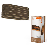 Dekorativní povrchová stropní lampa E27 kartonová hnědá dekorace Ledvance