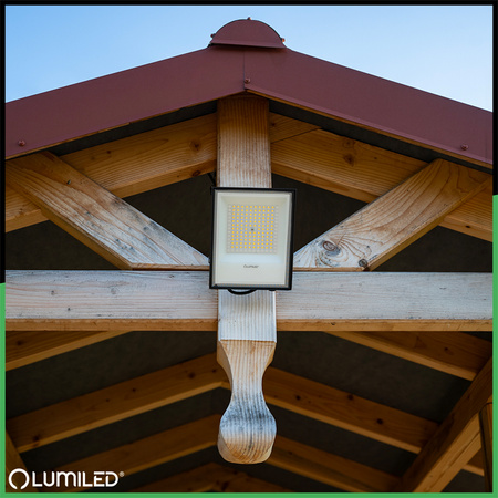 LED reflektory venkovní BRIGHT 100W 11000lm 4000K Vodotěsné IP65 LUMILED