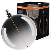 Dekorativní LED žárovka E27 4,8W = 10W 100lm 1800K teplé 320° kouřové vlákno stmívatelné Vintage 1906 Osram