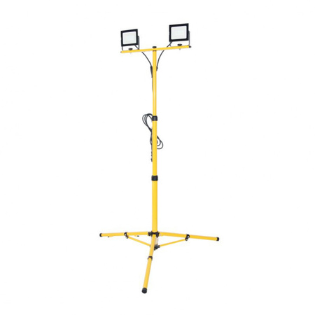 Reflektor LED Halogenový na stojanu 2x100W 7000 lm 4000K Ecolight