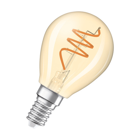 Dekorativní LED žárovka P46 Ball E14 4,9W = 40W 470lm 2200K Warm CRI90 300° Vintage 1906 Osram
