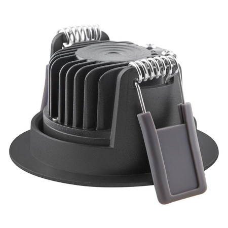 LED panelové bodové svítidlo 8W 680lm CCT Stmívatelné bodové svítidlo Black Air Adjust Ledvance