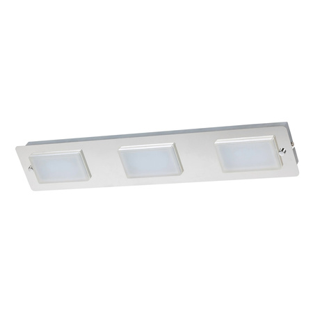 Nástěnné svítidlo LED Koupelnové svítidlo nad zrcadlo 12,5W 1161lm 4000K Chrom IP44 Minimalistický Ruben 5724 Rabalux