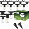Venkovní řetěz 15m, 15x E27 Žárovky 1W 2700K NARCI LUMILED