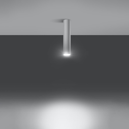 Svítidlo pro povrchovou montáž LAGOS 30 GU10 Spot Tuba Minimalist White SOLLUX