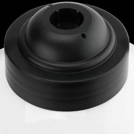 Solární zahradní LED lampa zapichovací bílá koule ATRIS 15cm LUMILED