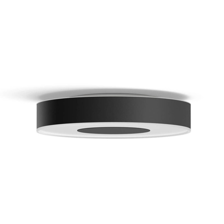 LED stropní svítidlo INFUSE M černé 33,5W CCT RGB PHILIPS HUE Bluetooth Zigbee