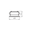 LED 1W 40lm 3000K Warm 105° Circular Aluminum IP65 Imber Kanlux Accent Lighting Svítidlo