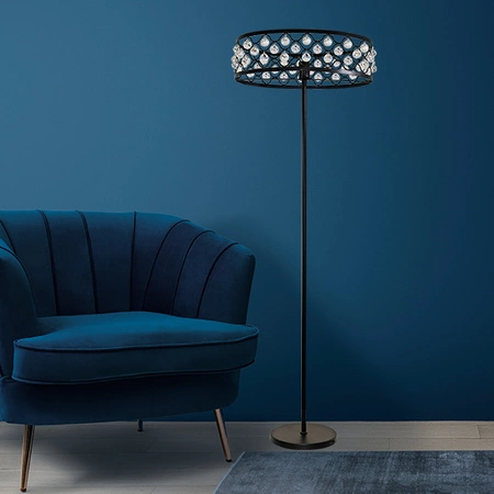 Stojací lampa Vejle F351 GOLDLUX (Polux)