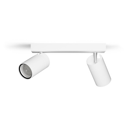 Reflektorové stropní svítidlo 2x GU10 IP44 bílé Kosipo Philips