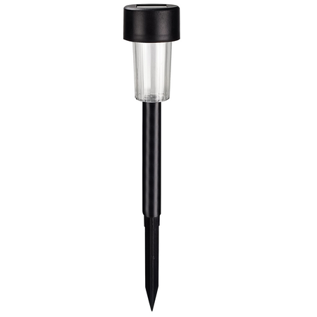 Solární lampa černá IP44 se soumrakovým senzorem Stik Sanico Goldlux