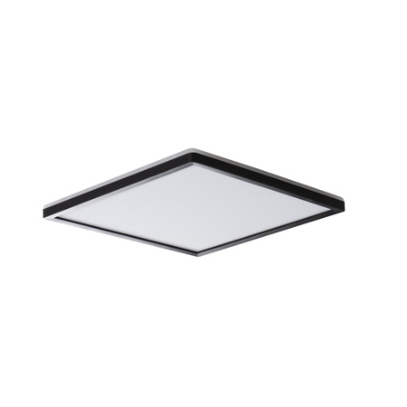 Plafond LED stropní panel Svítidlo pro povrchovou montáž 17,5W 1750lm 4000K Neutral 120° Square Black IP54 Azpo Kanlux