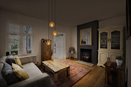 Dekorativní stropní závěsné svítidlo E27 béžová Dekor Ledvance