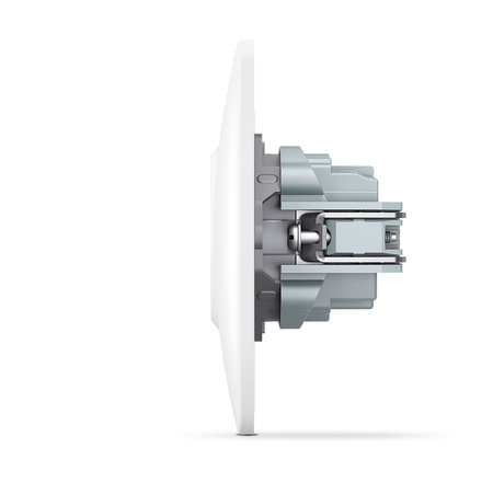 Kontaktní 16A zásuvka pod omítku Bílá BINERA VIDEX