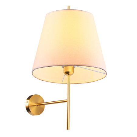 Nástěnné venkovní fasádní svítidlo E27 White Gold ELENA Sanico Goldlux