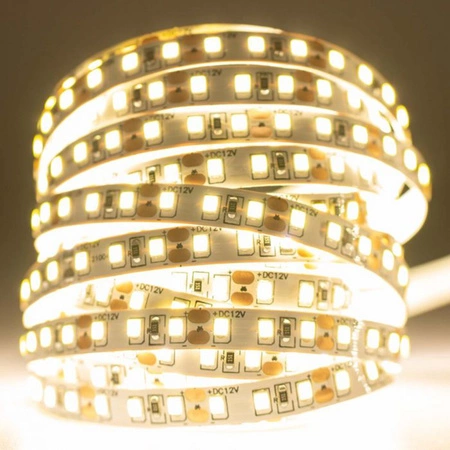 LED pásek 12V 48W 600LED 2835 teplý 8mm 5m ECOLIGHT