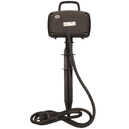 Zahradní zásuvka 2x2P+Z Dvojitá s klapkou s uzemňovací klapkou s uzemňovací zástrčkou IP44 Kabel 1,5m ORNO