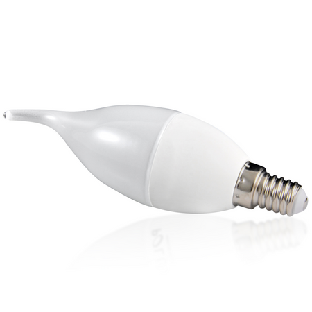 LED žárovka F40 E14 6,3W 560lm 3000K Warm 150° Sanico Goldlux