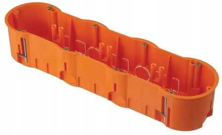 Čtyřnásobná elektrická skříň PK60 Deep pro sádrokartonové desky Regips + šrouby PAWBOL