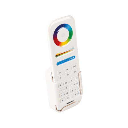 Dálkové ovládání pro LED pásky REMOTE 8 RGBW/CCT-W 8-zone White KANLUX