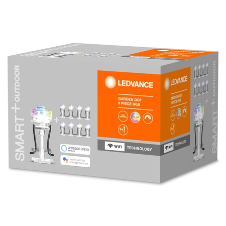 Dekorativní RGB LED světelné body 2.5W SMART+ WiFi GARDEN 9 Dot LEDVANCE