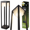 LED 12W 3000K 60cm černá QUERCUS LUMILED venkovní stojanová zahradní lampa