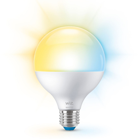 LED žárovka E27 Sphere G95 11W = 75W 1055lm 2700-6500K TW Smart SMART WiFi Bluetooth App WiZ
