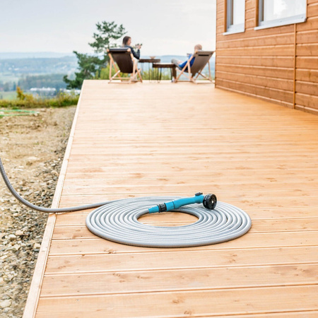 Zahradní hadice na vodu 15 m s pistolí a spojkami BASIC CELLFAST