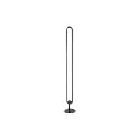 LED stojací lampa 19W Integrovaný zdroj LED časovač černá Moderní Barto 74051 Rabalux