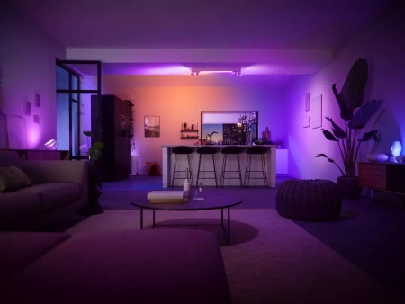 LED reflektorové stropní svítidlo 56,8 W 4400 lm IP20 bílé a barevné RGB + TW White Smart SMART Zigbee Bluetooth Centris Philips HUE
