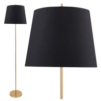 Stojací svítidlo E27 černé zlato ELENA Sanico Goldlux