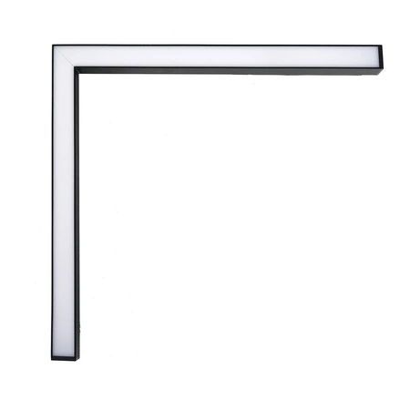 LED Line 10W 4000K Magnetic Rail Light MAGNETIC TRACK Milagro Corner Black