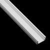 Povrchový Hliníkový Profil pro LED KM36, Stříbrný 1m LUMILED