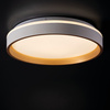 Plafond LED stropní panel Svítidlo pro povrchovou montáž 17,5W 945lm 4000K Neutral 120° Round White Gold Soln Kanlux