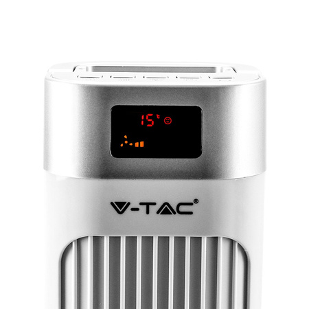 55W LED věžový ventilátor s ukazatelem teploty a dálkovým ovládáním 92 cm VT-5536 V-TAC