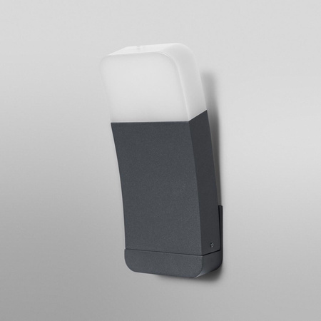 SMART LED nástěnné svítidlo 9W RGB+W Tmavě šedá SMART+ WiFi CURVE LEDVANCE