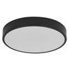 LED Plafond Povrchová montáž 20W 1500lm 3000K Teplá černá 28cm Stropní Ledvance
